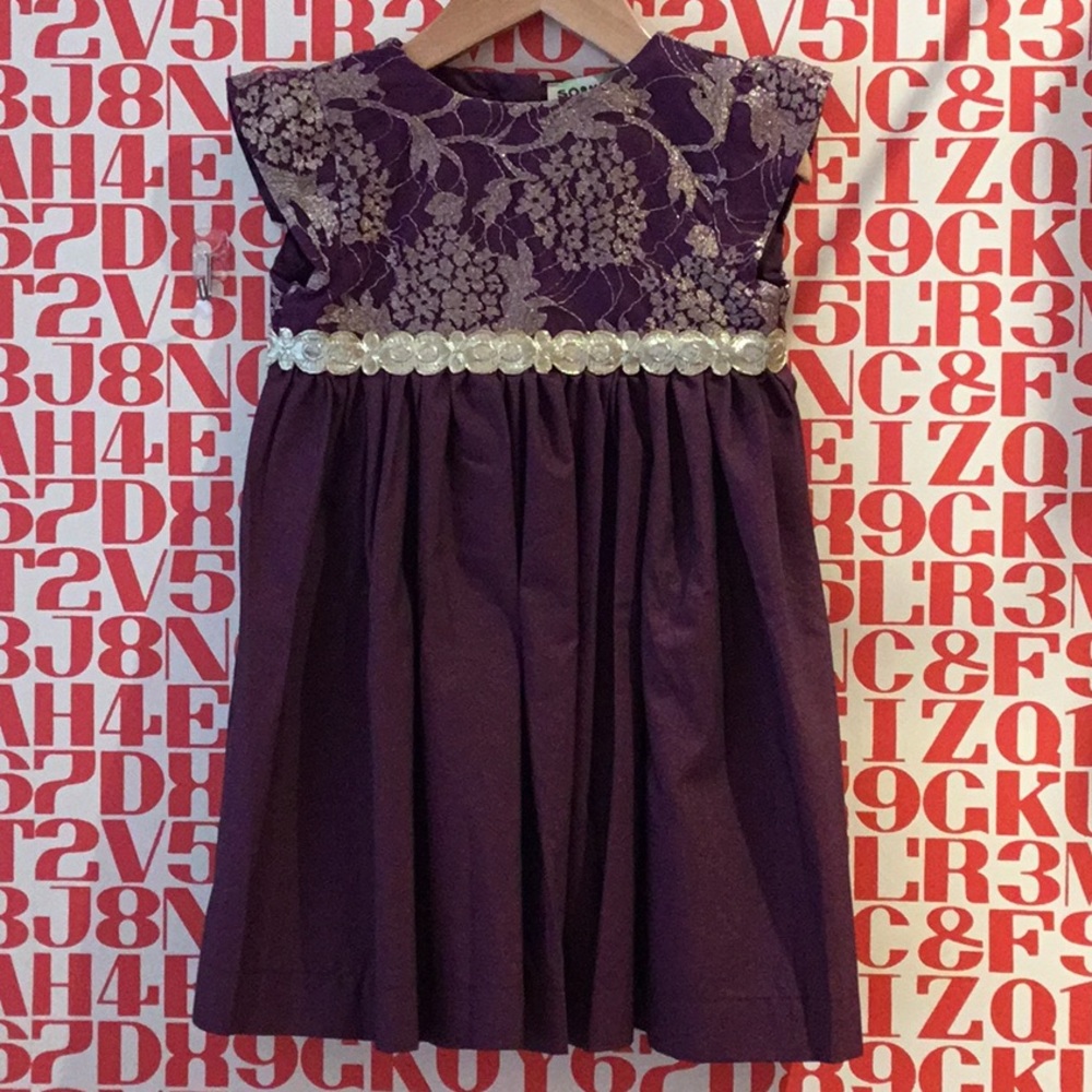 Sophie Catalou Violet Lace Dress, NEW WITH TAGS, Size 2T!